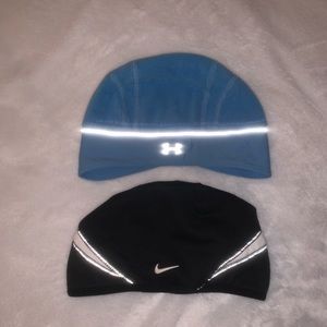 NIKE AND UNDER-ARMOR RUNNING HATS